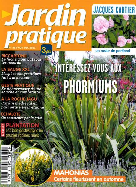 Abonnement JARDIN PRATIQUE - Revue, magazine, journal JARDIN PRATIQUE - Avec Jardin Pratique, reussissez toutes vos plantations a l'aide de conseils simples et immediatement utiles. Decouvrez les gestes qui sauvent les plantes, nos astuces pratiques, des soins economiques et ecologiques, les trucs des anciens, (...)